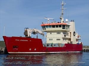 Danish coastal ship Poul Loweenoern